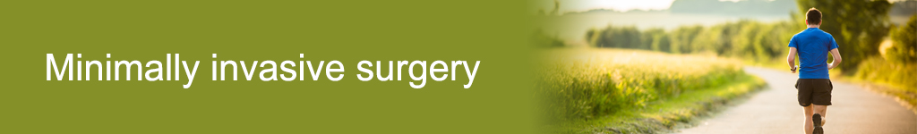 banner – minimal surgery